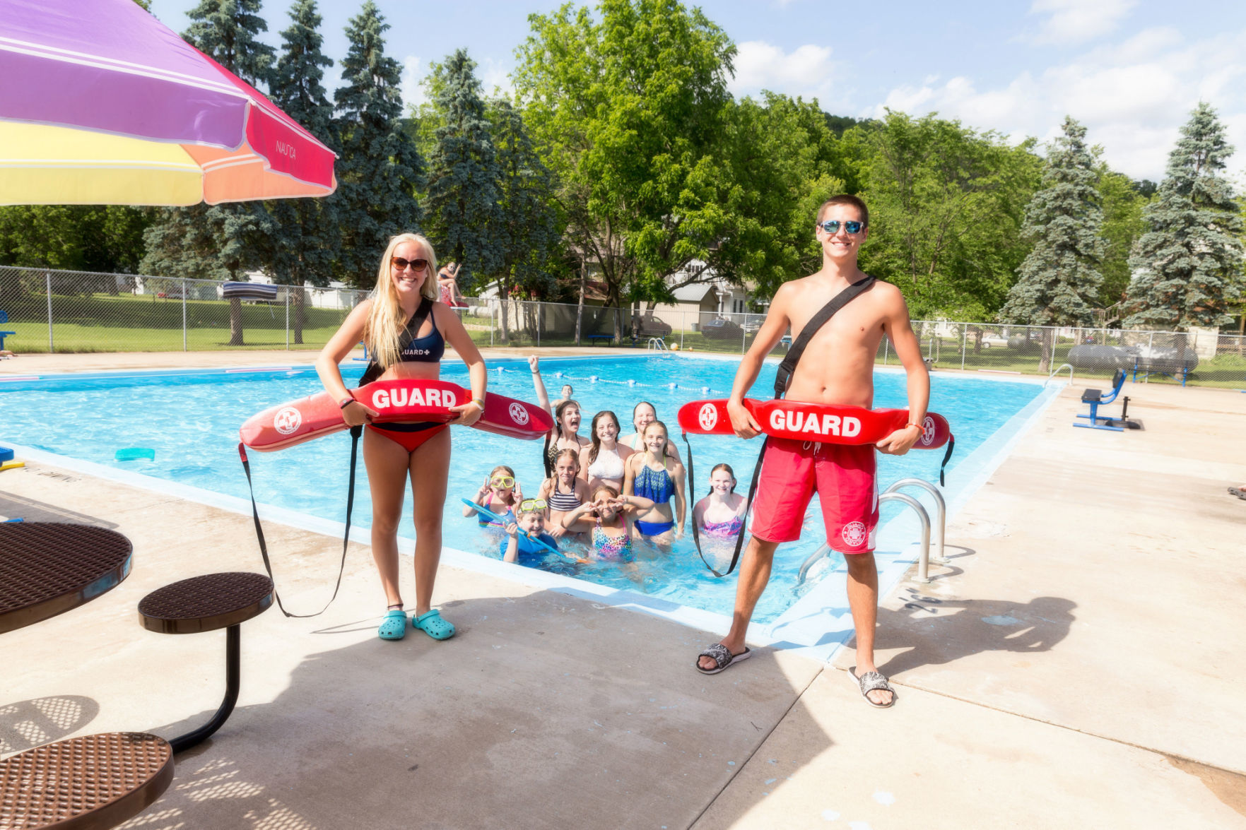 Scenic Valley Swimming Pool in Cochrane